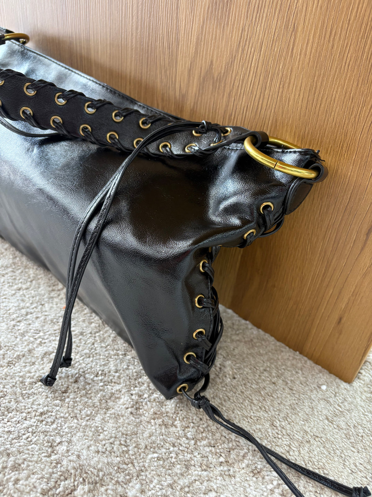 BOLSO BAGUETTE NEGRO