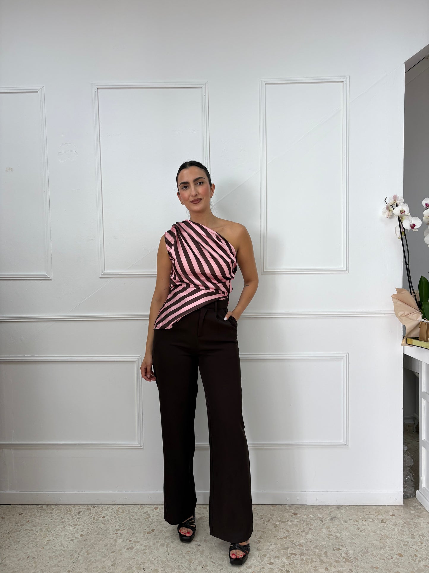 PANTALÓN LUX MARRÓN
