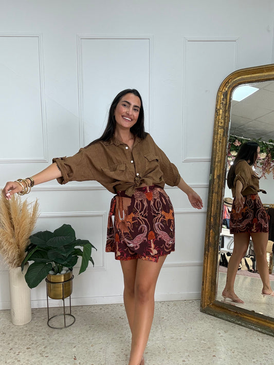 FALDA MINI SAFARI