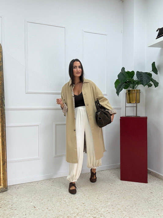 GABARDINA ZARA BEIGE