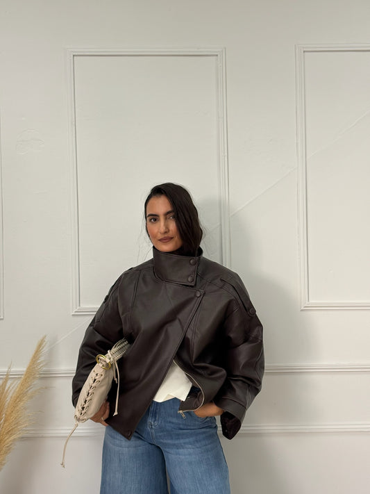 BIKER ZARA CHOCO