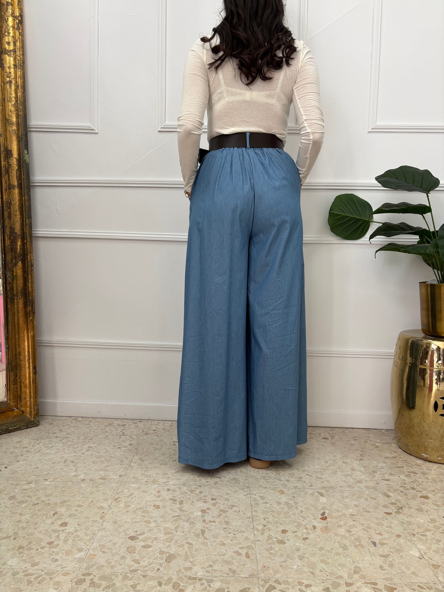 PANTALÓN PINZA ZARA DENIM