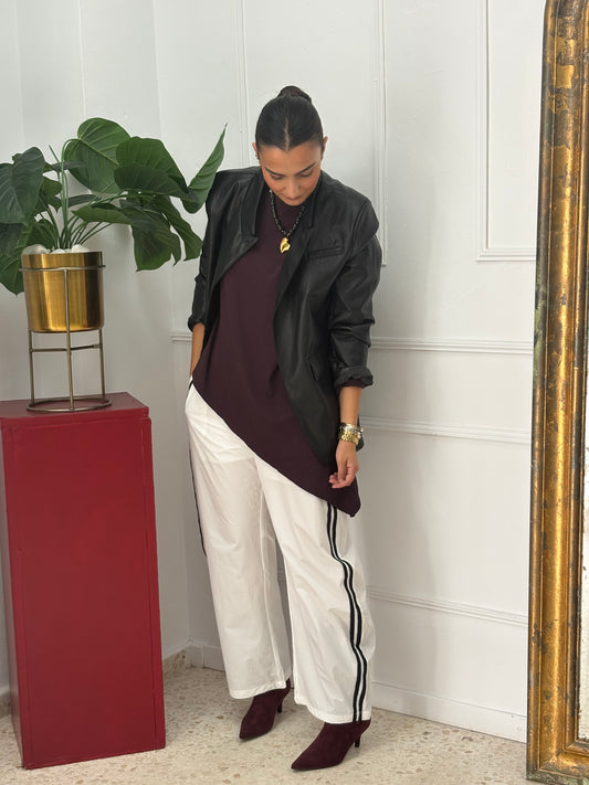 PANTALÓN JOGGER BLANCO