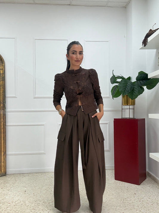 PANTALÓN CARGO CHOCO