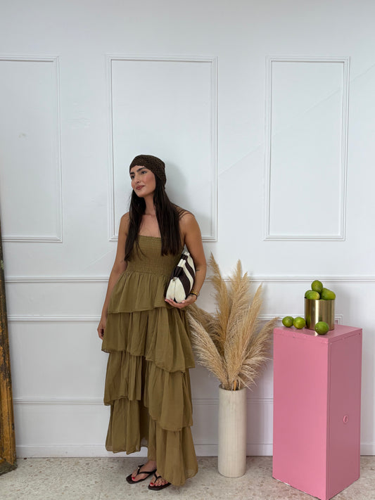 VESTIDO MALLORCA VERDE