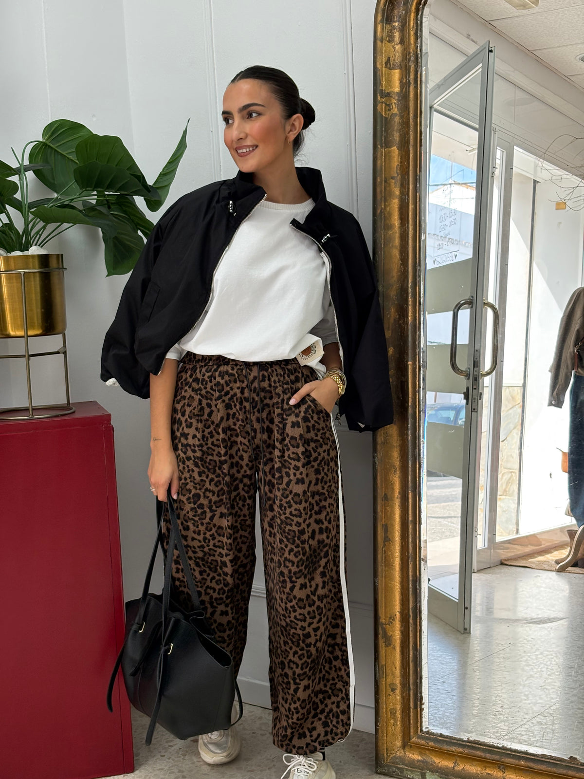 PANTALIN JOGGER ANIMAL PRINT