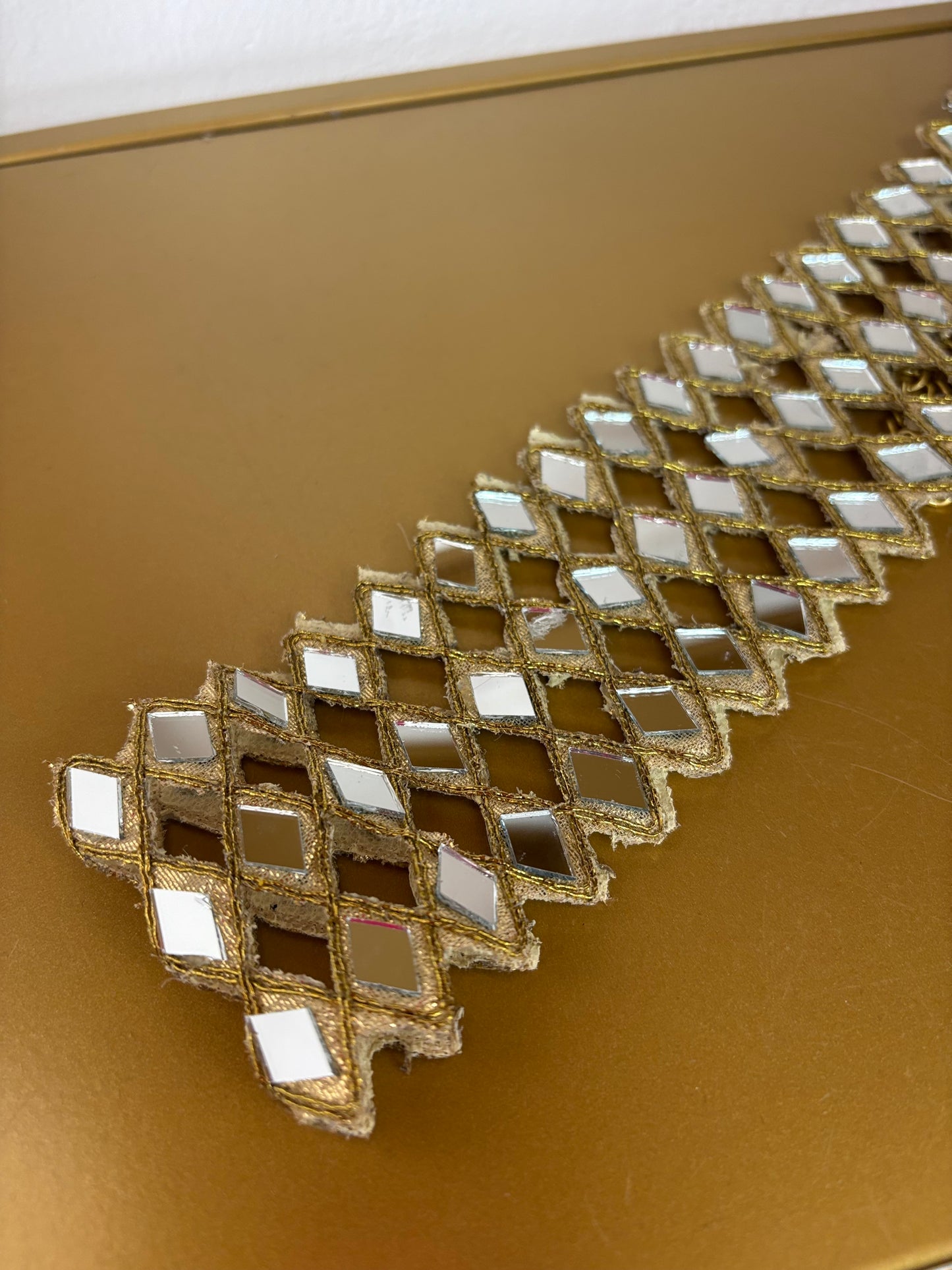 CINTURÓN ESPEJO DORADO 2