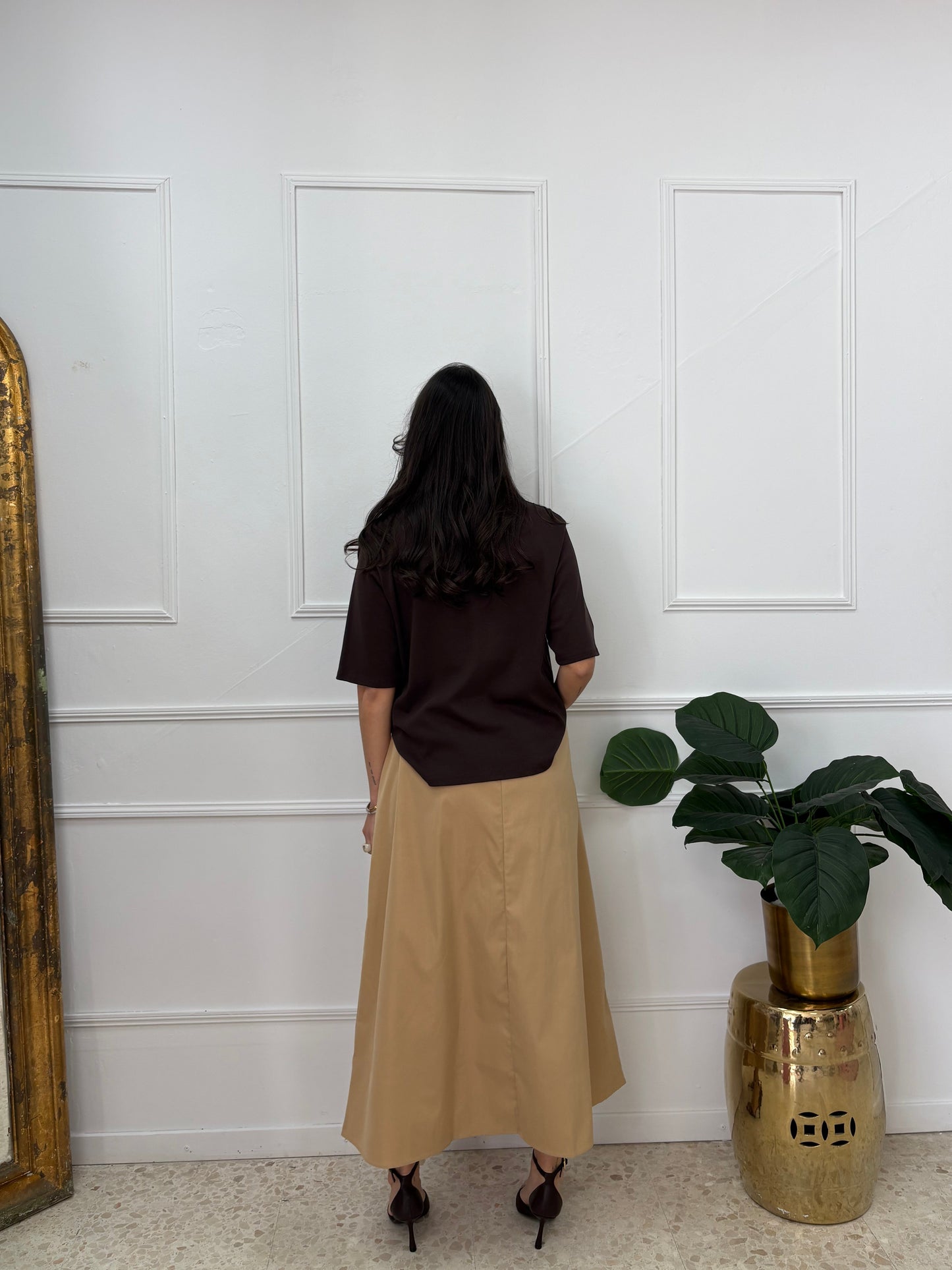 FALDA CAMEL