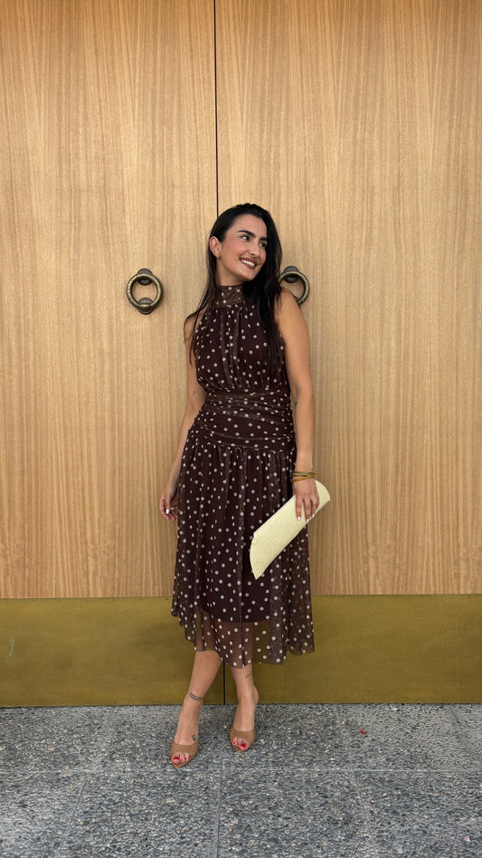 VESTIDO LUNAR CHOCO