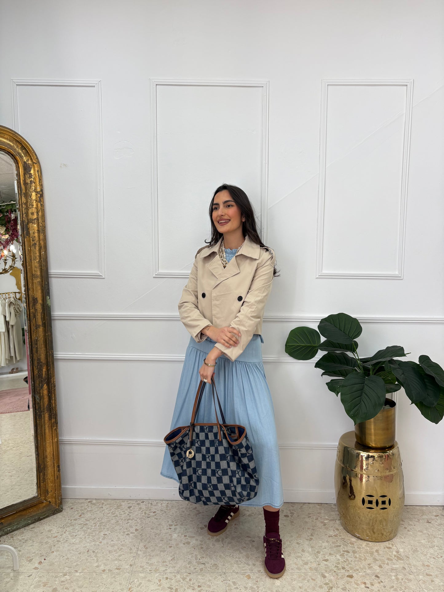FALDA DEMIM