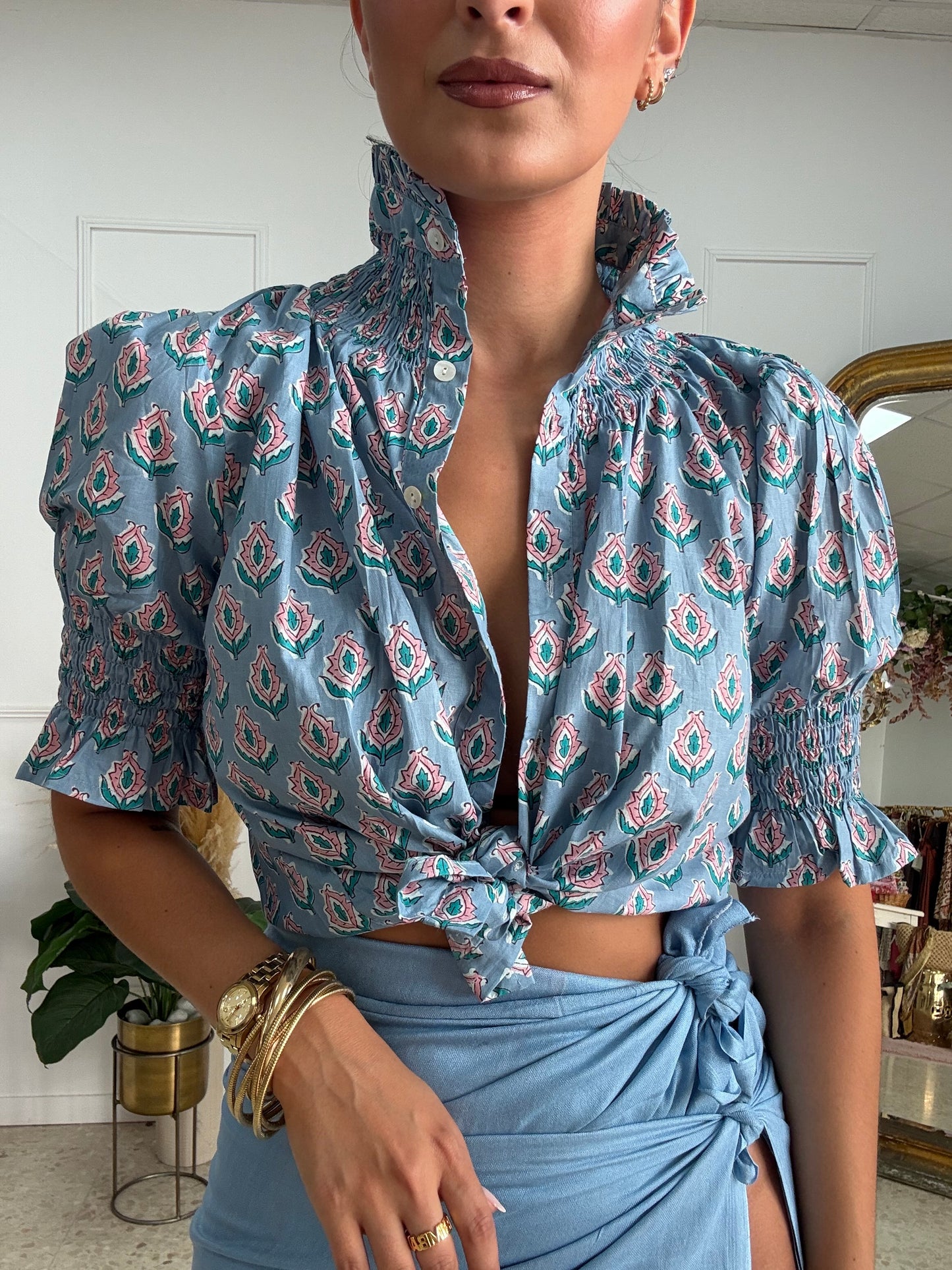 CAMISA BEA CUELLO