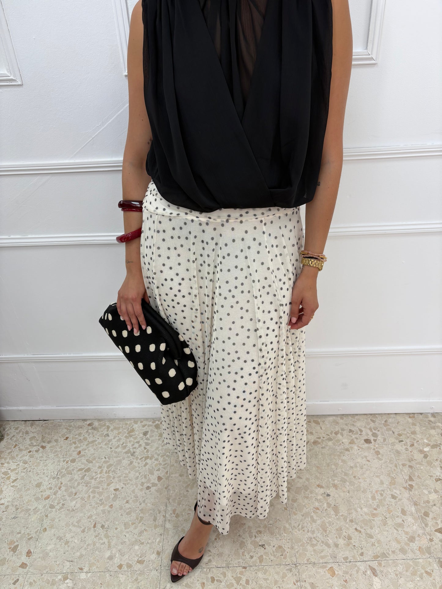 FALDA LUNAR BLANCA