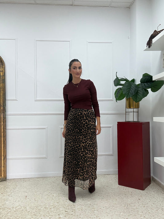 FALDA ANIMAL PRINT