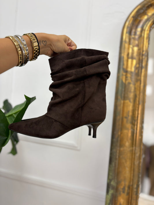 BOTÍN SLOUCHY CHOCO