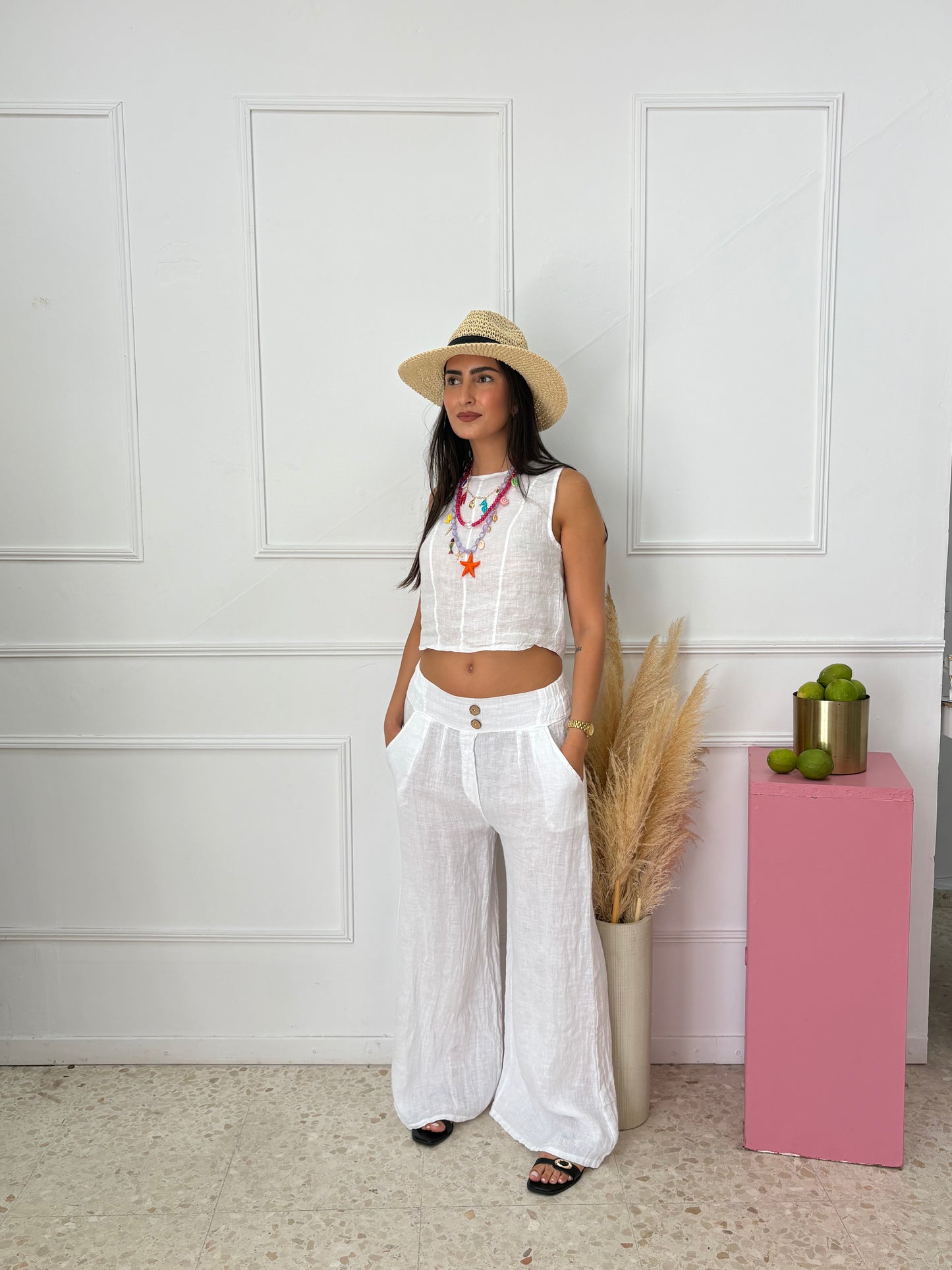 PANTALÓN PURO LINO