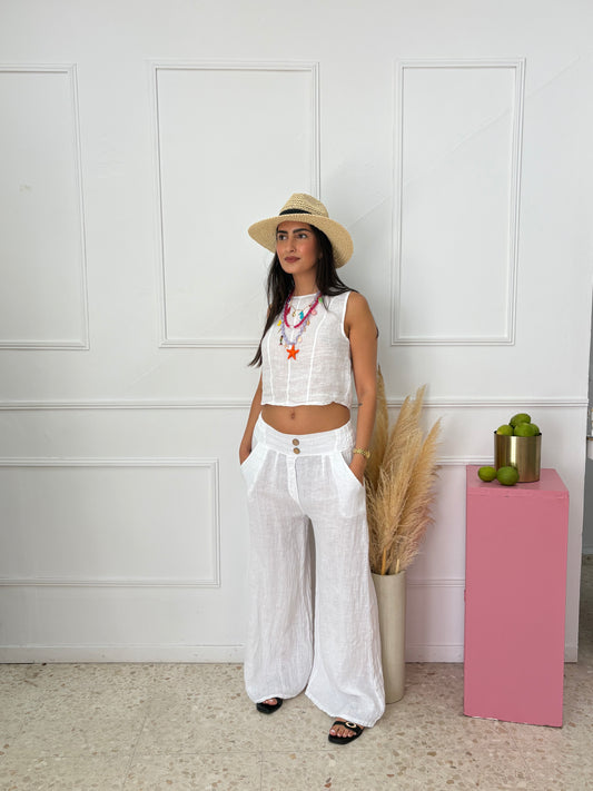 PANTALÓN PURO LINO