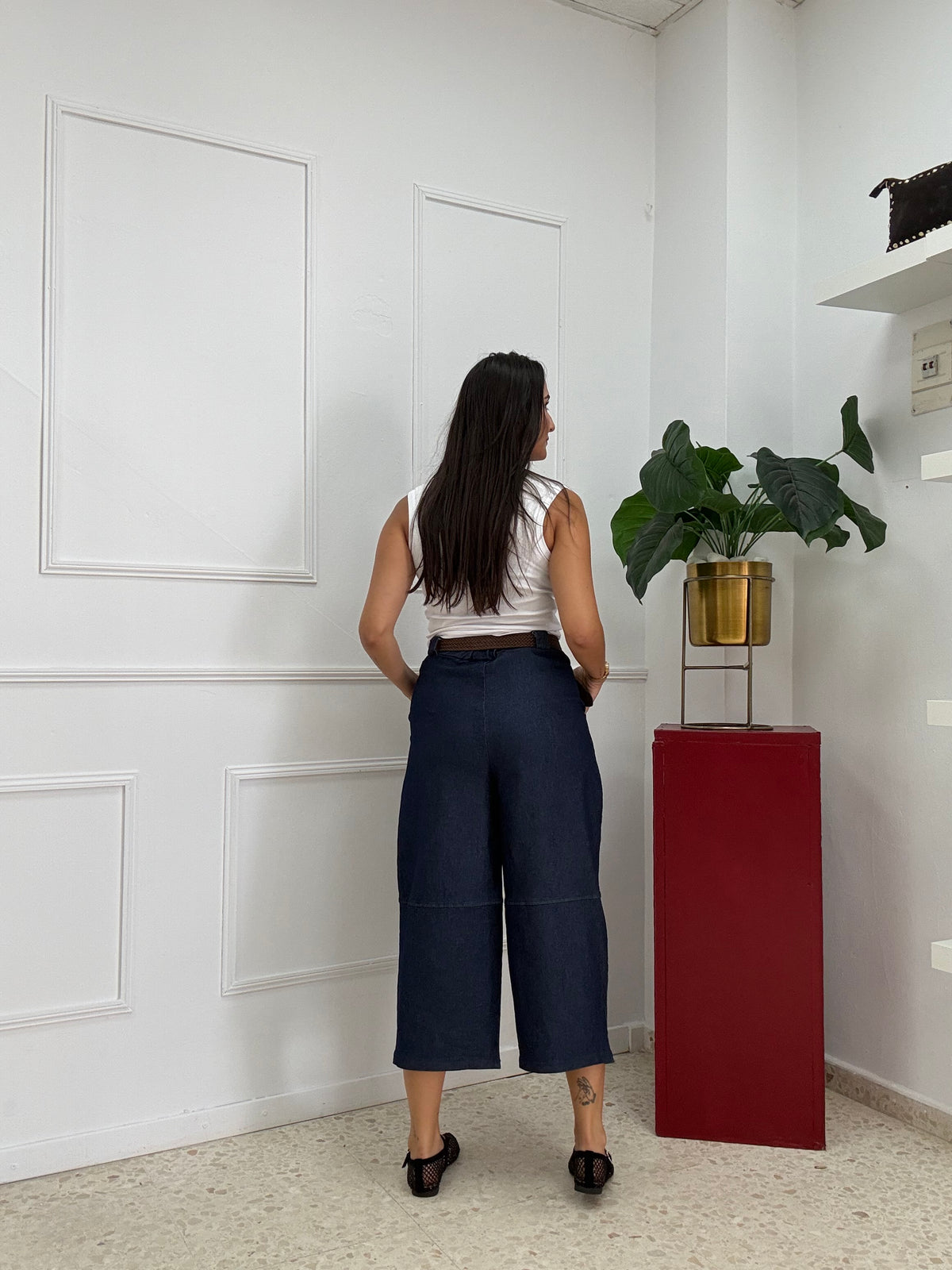 PANTALÓN DENIM BALLON