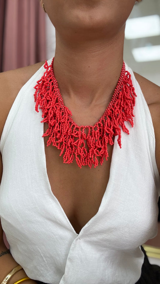 COLLAR ARRECIFE NARANJA