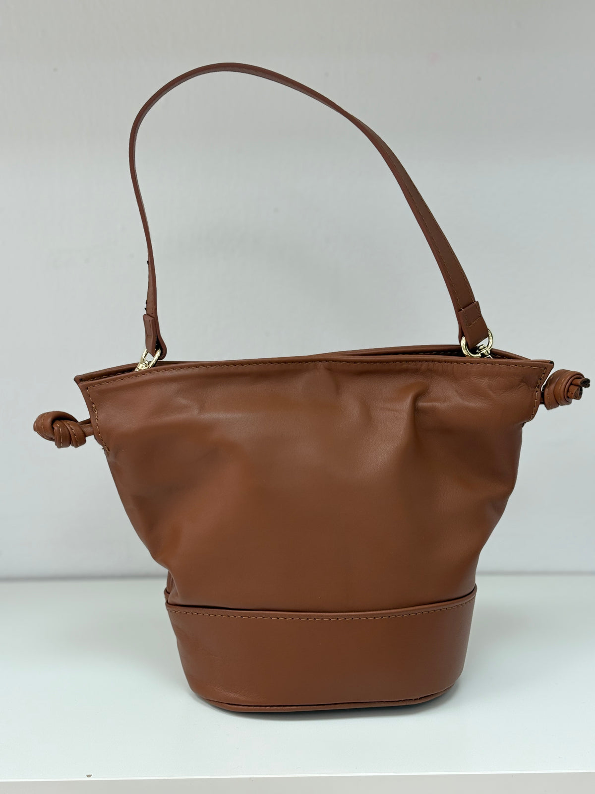 BOLSO BOMBONERA PIEL