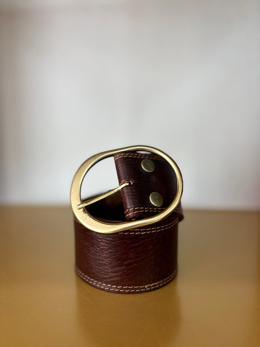 CINTURÓN ANCHO PIEL