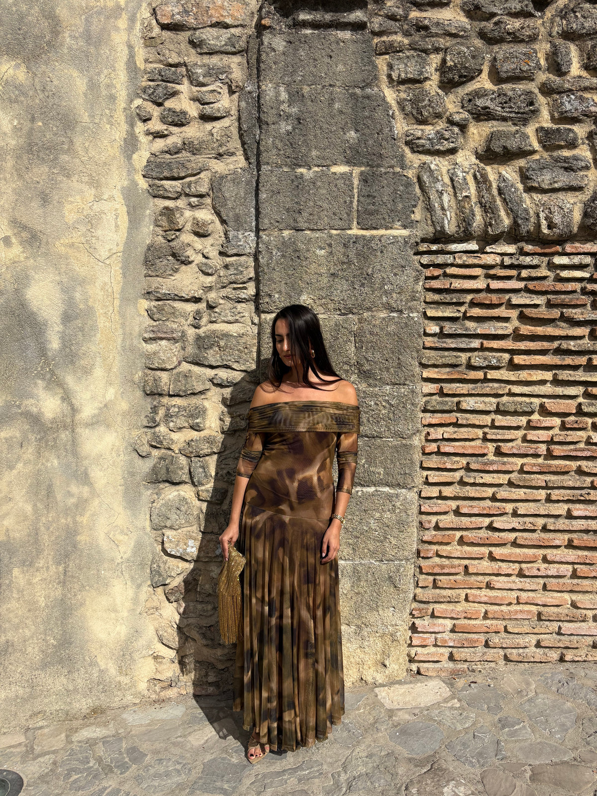 VESTIDO TUL EGIPTO