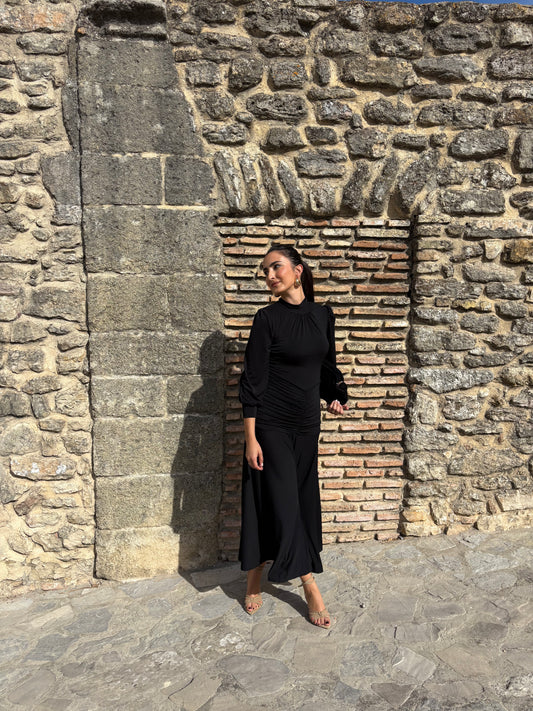 VESTIDO GHANA NEGRO