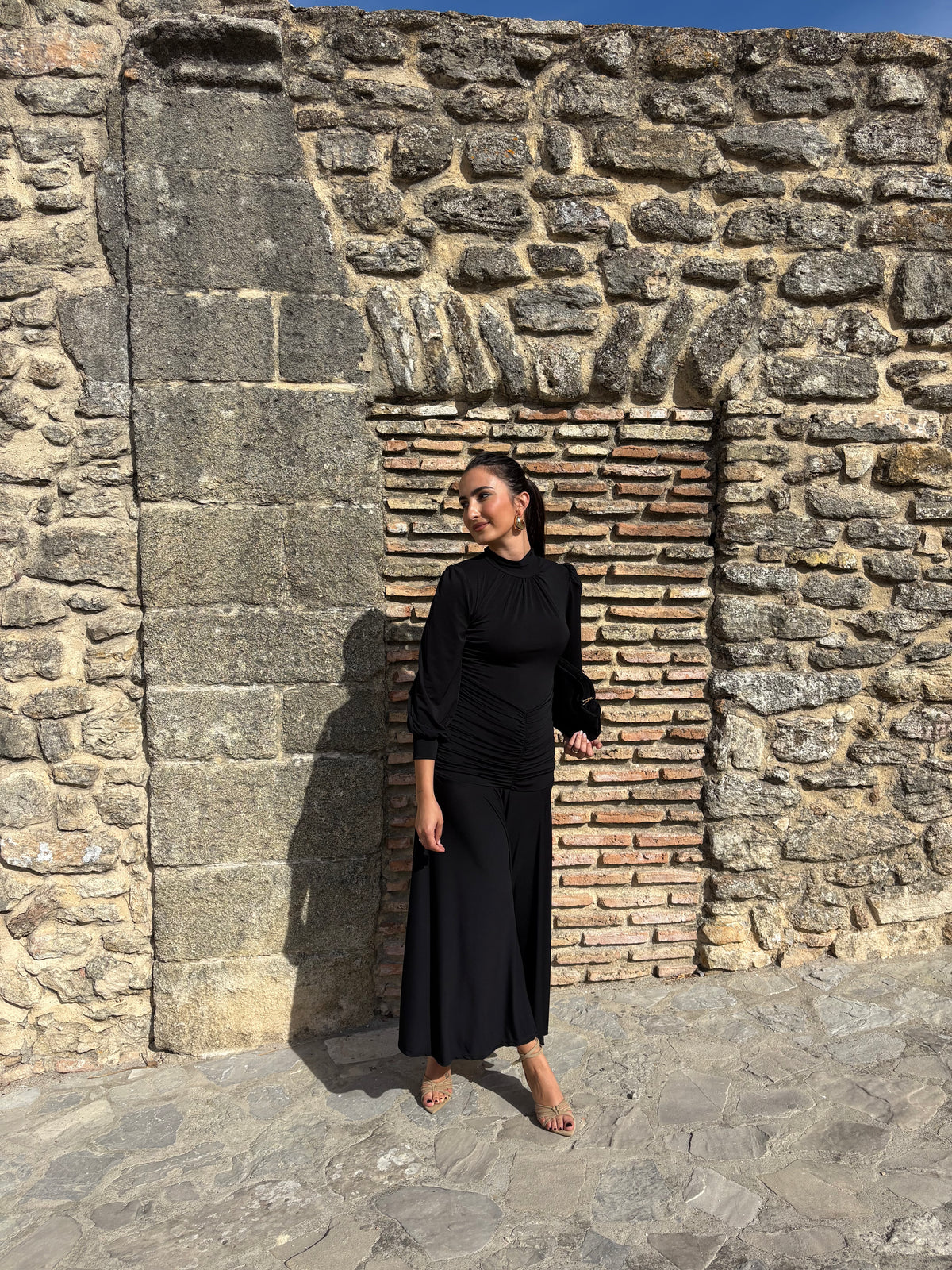 VESTIDO GHANA NEGRO