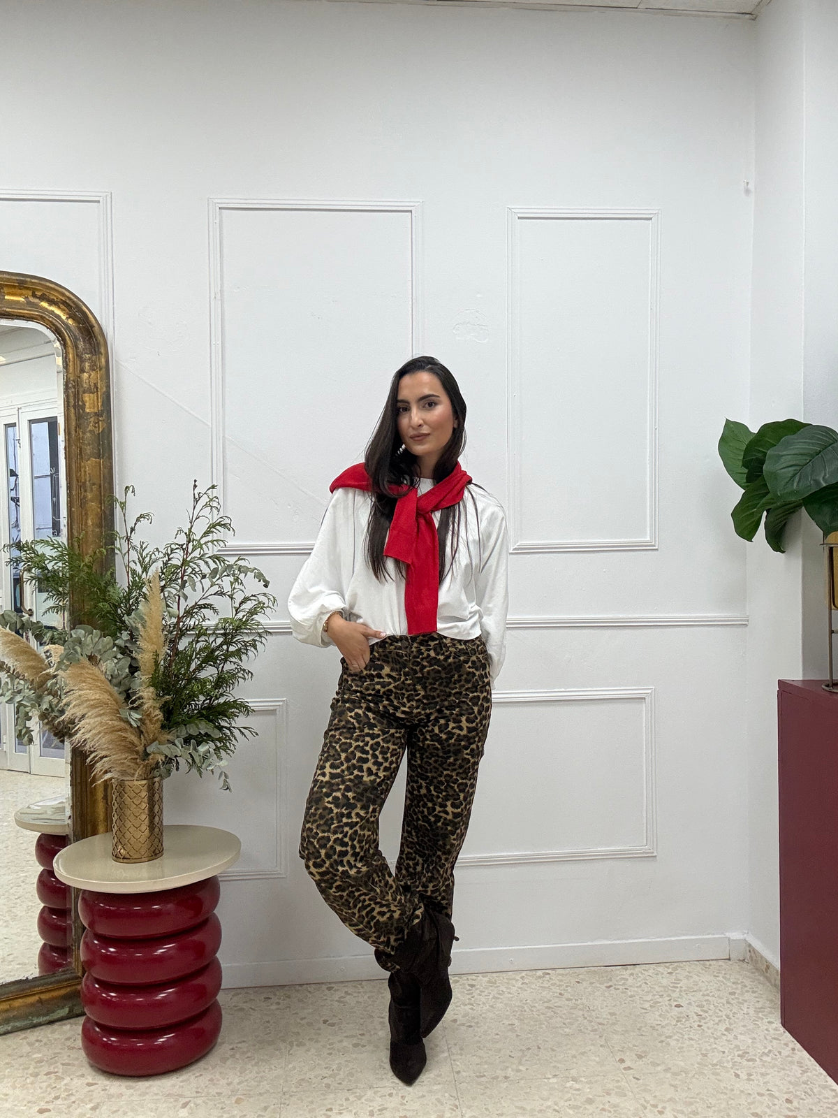 JEANS ANIMAL PRINT