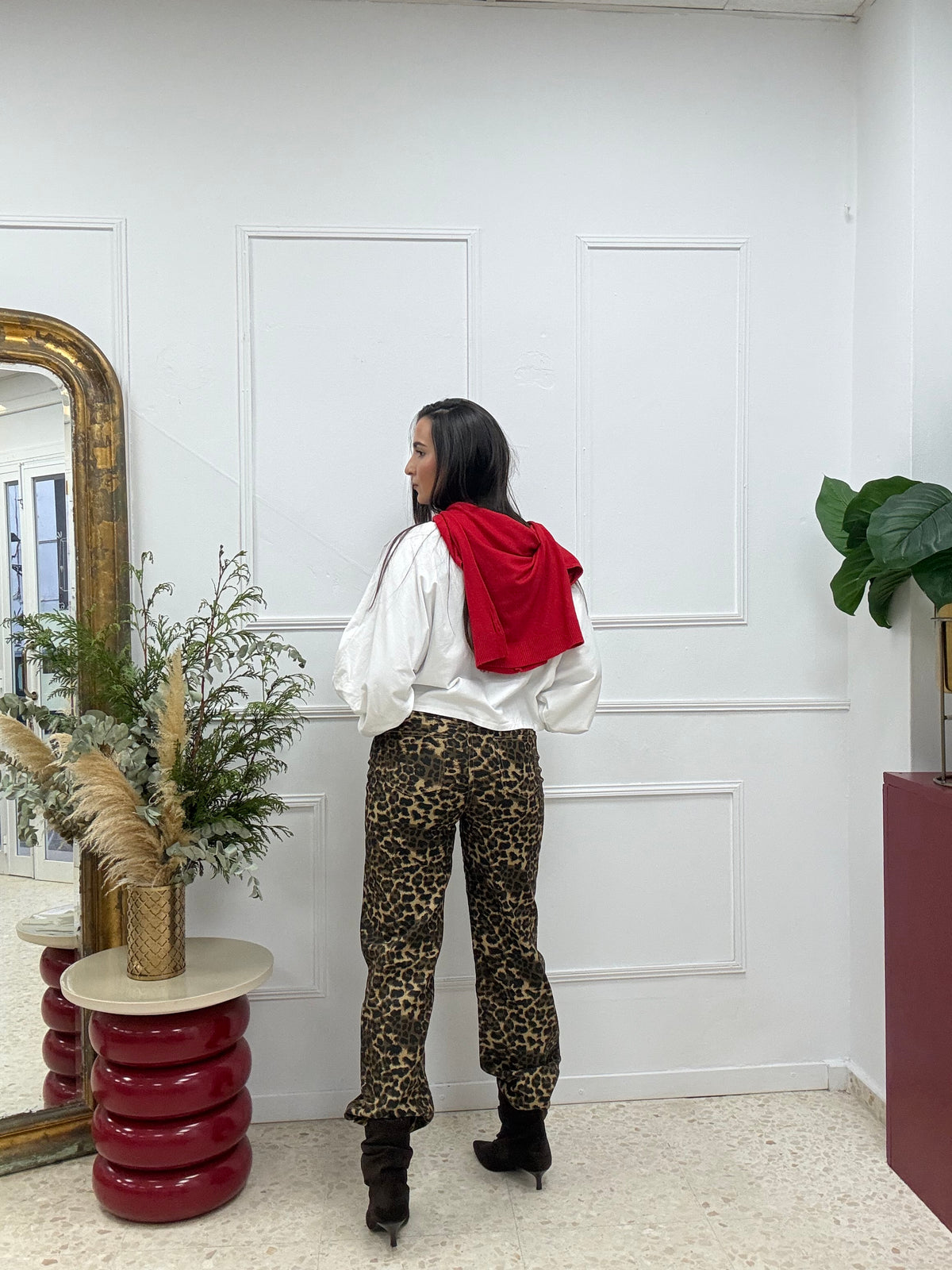 JEANS ANIMAL PRINT